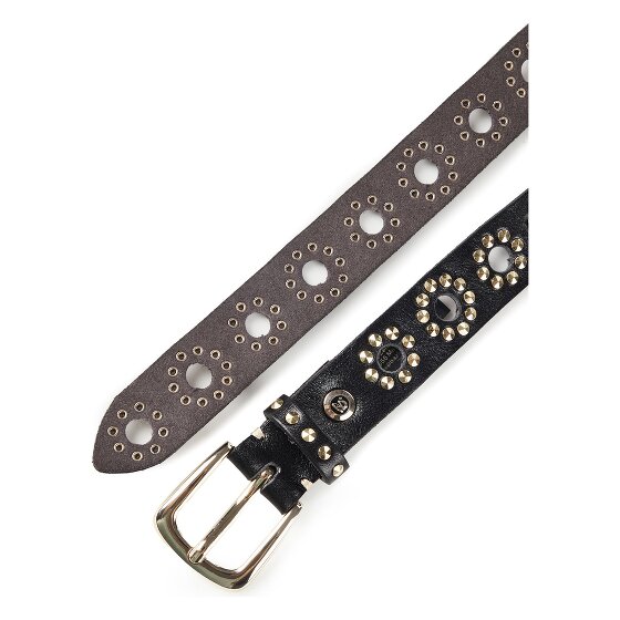 b.belt Studded belt Genuine Leather