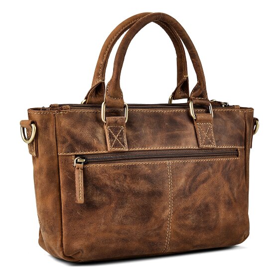 Greenburry Vintage Handbag Leather 34 cm
