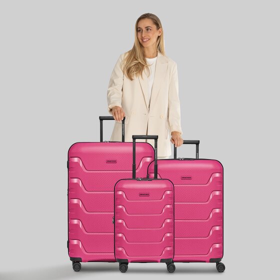 Smartbox Edition 01 4 wheels Suitcase set 3-piece with expansion pleat