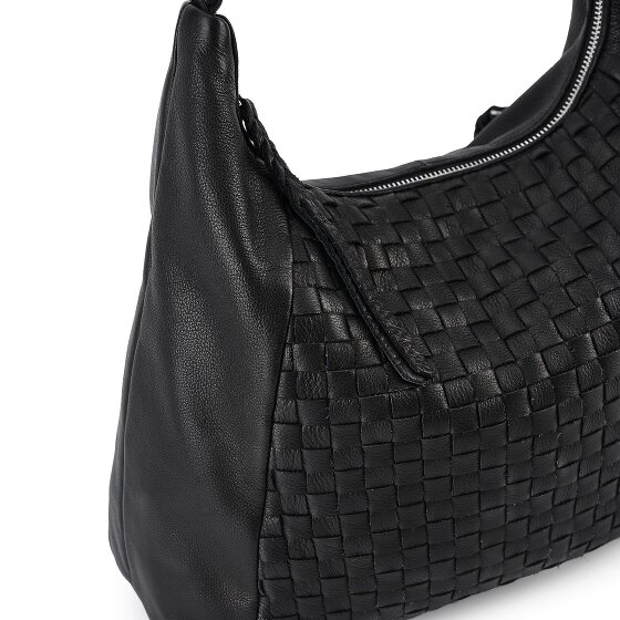 FredsBruder Calm Weave Shoulder Bag Genuine Leather 38 cm
