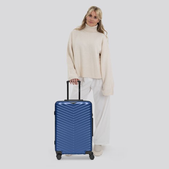 Redolz Essentials 18 4 wheels Trolley 66 cm with expansion pleat