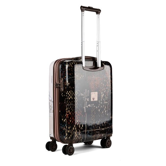 Anekke Tulip 4 wheels Cabin suitcase 55 cm Expandable