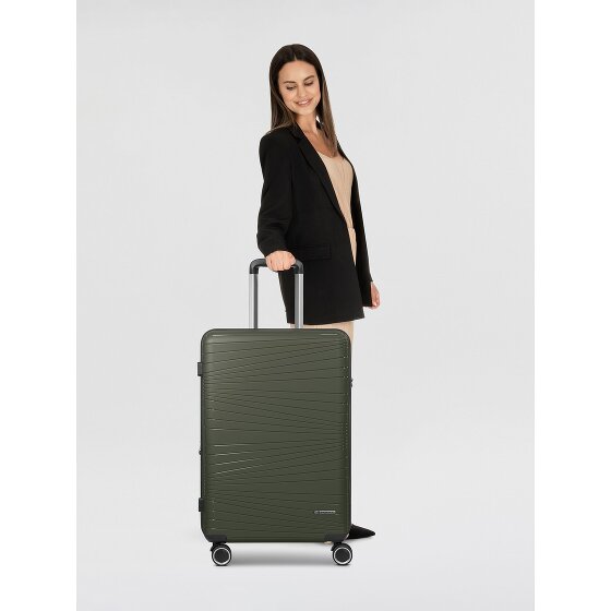 Franky Dallas 3.0 4-wheeled trolley M 65 cm with expansion fold