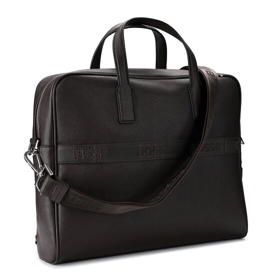 Boss Zair Briefcase Leather 40 cm Laptop compartment