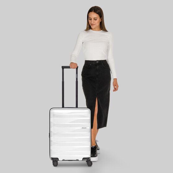 Bergpfeil Travel 4-wheeled cabin trolley S 55 cm with expansion pleat