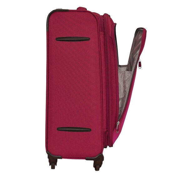 d&n Travel Line 6400 2-4 Roll Suitcase Set 3pcs.