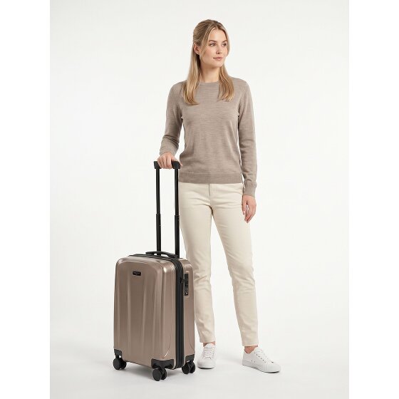 Police New York 4 wheels Cabin suitcase S 54 cm Expandable