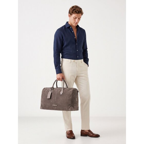 The Bridge Travel Soft Weekender travel bag Genuine Leather 54 cm