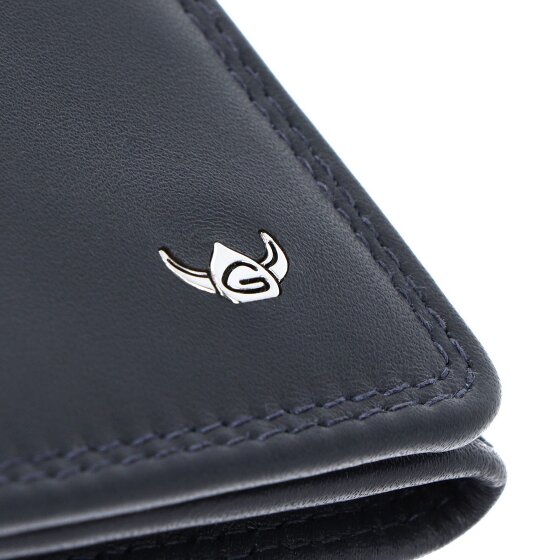 Golden Head Polo Wallet RFID protection Genuine Leather 10 cm