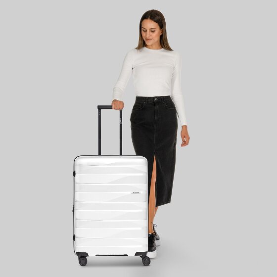 Bergpfeil Travel 4-wheeled trolley M 66 cm with expansion fold
