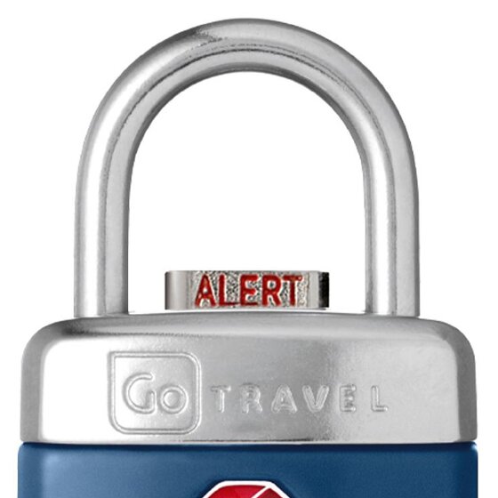 Go Travel Luggage accessories TSA padlock with "Alert" function