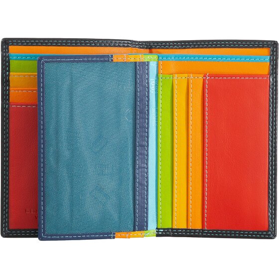DuDu Tiberio Wallet RFID protection Genuine Leather 9.5 cm
