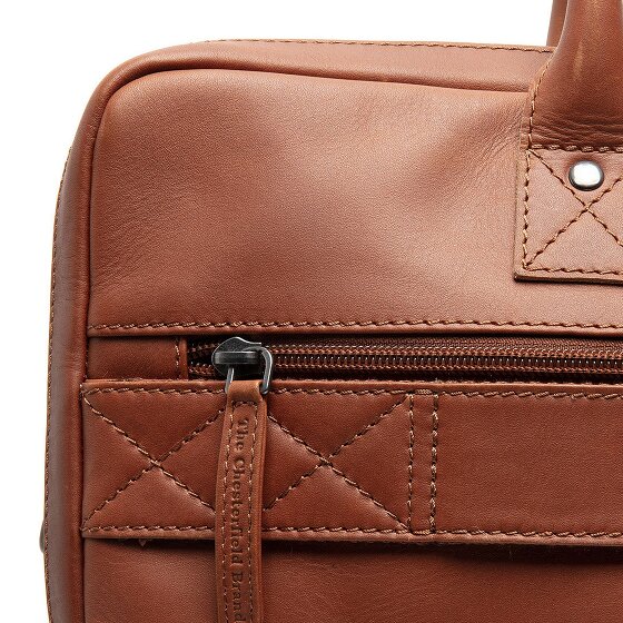 The Chesterfield Brand Tacama Briefcase Genuine Leather 41 cm Laptop compartment