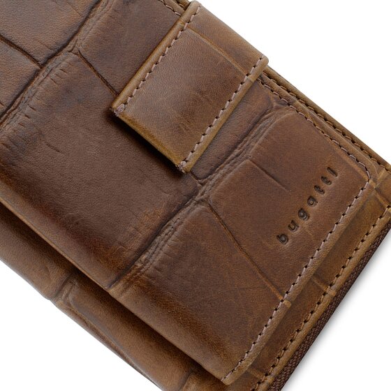 Bugatti Nevio Wallet RFID protection Leather 13 cm