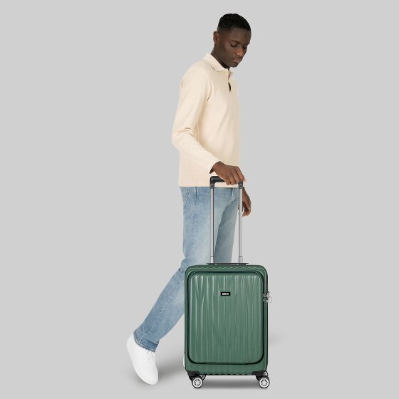 Bric's Cervia 2.0 4 wheels Cabin trolley S 55 cm Laptop compartment with expansion pleat