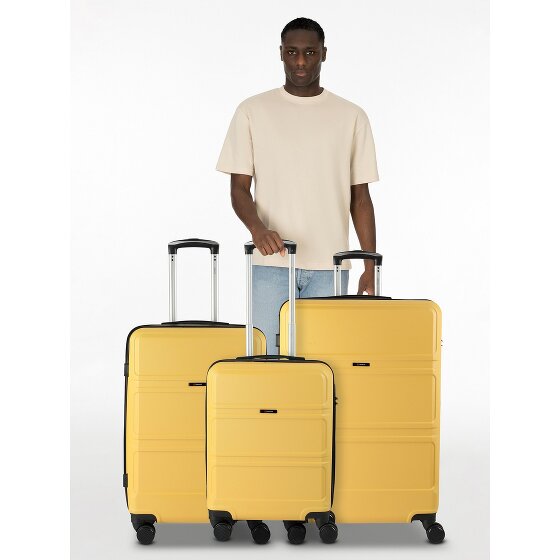 Benzi 5739 4 wheels Suitcase set 3-piece