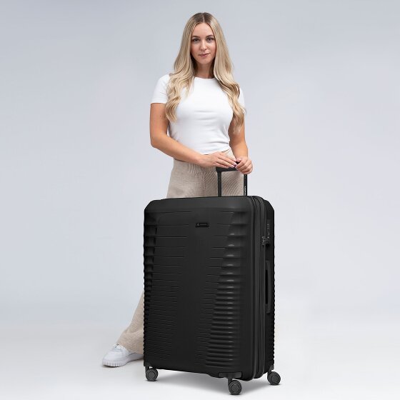 Farmhood Eco Edition 4 wheels Trolley 77 cm with expansion pleat