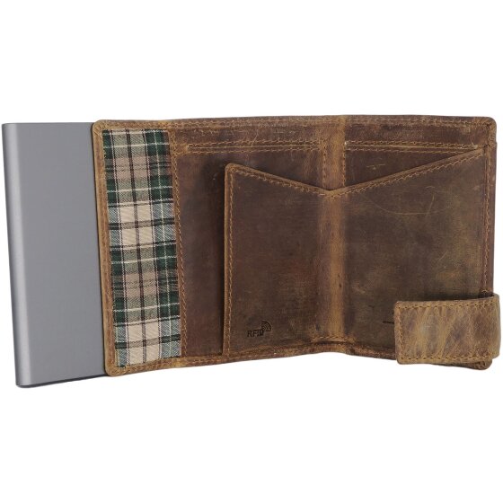 SecWal SecWal 1 credit card case wallet RFID leather 9 cm