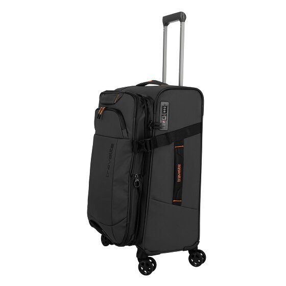 Travelite Briize 4 wheels Suitcase set 3-piece with expansion pleat