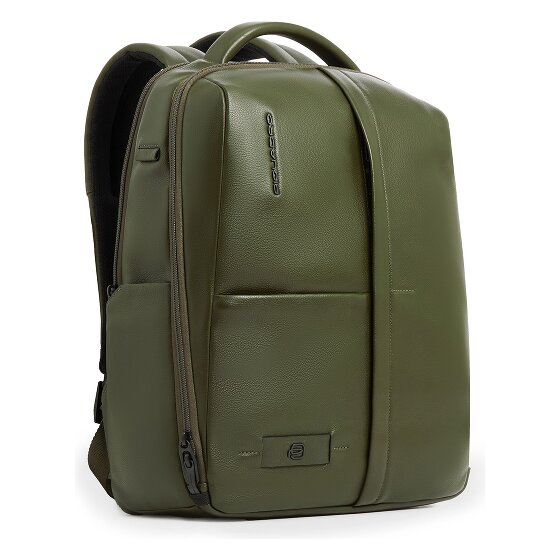 Piquadro Russell Business backpack RFID protection Leather 42 cm Laptop compartment