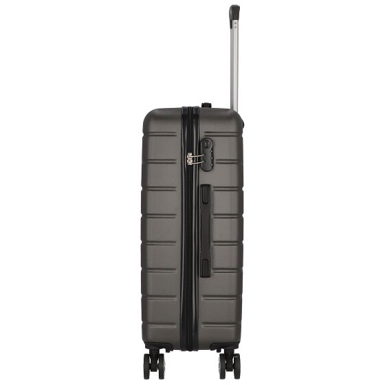 Nowi Bergamo 4 wheels Suitcase set 3-piece