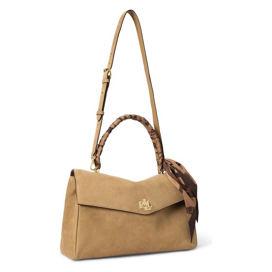 Lauren Ralph Lauren Farrah Handbag Genuine Leather 33 cm