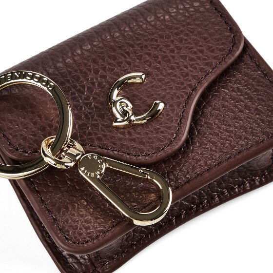 Coccinelle C-Me Leather Bag Tag, 8.5 cm
