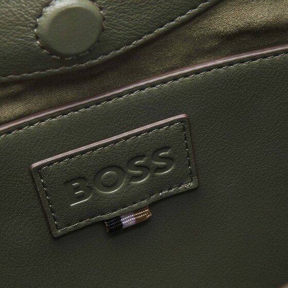Boss Clarice Shoulder Bag Genuine Leather 30 cm