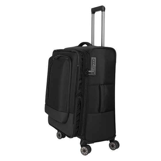 Travelite Crosslite 5.0 4 wheels Trolley M 66 cm with expansion pleat