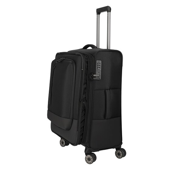 Travelite Crosslite 5.0 4 wheels Trolley M 66 cm with expansion pleat