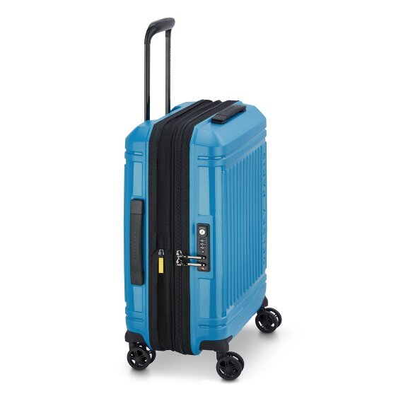 Delsey Paris Lutece Se 4 wheels Cabin trolley 55 cm with expansion pleat