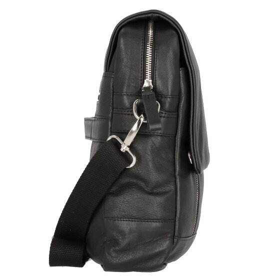 Alassio Oro Messenger leather 38 cm laptop compartment