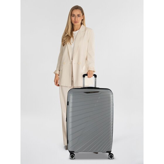 Benzi 5808 4 wheels Trolley 74 cm with expansion pleat