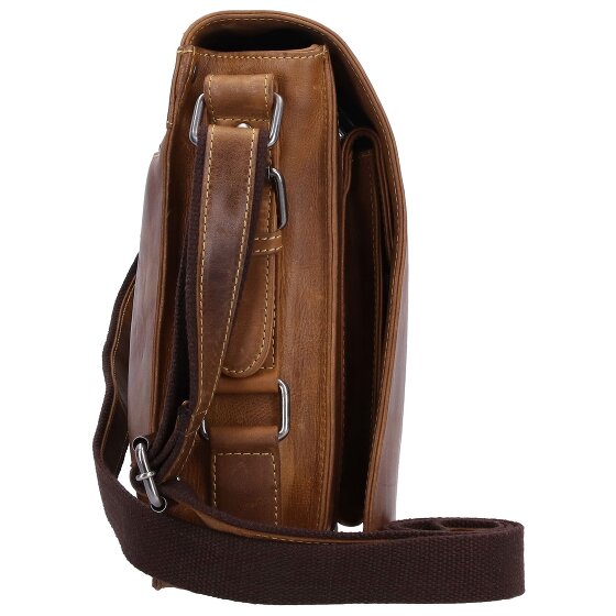 Greenburry Vintage Cafe Racer Messenger Leather 33 cm