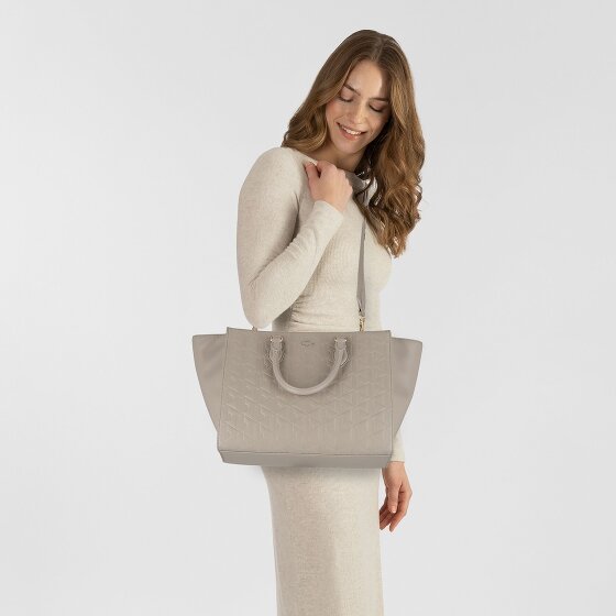 Lacoste Maheki Shopper Bag Leather 43 cm