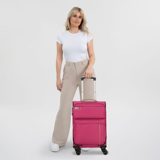 d&n Travel Line 6754 4 Roll Cabin Trolley 55 cm