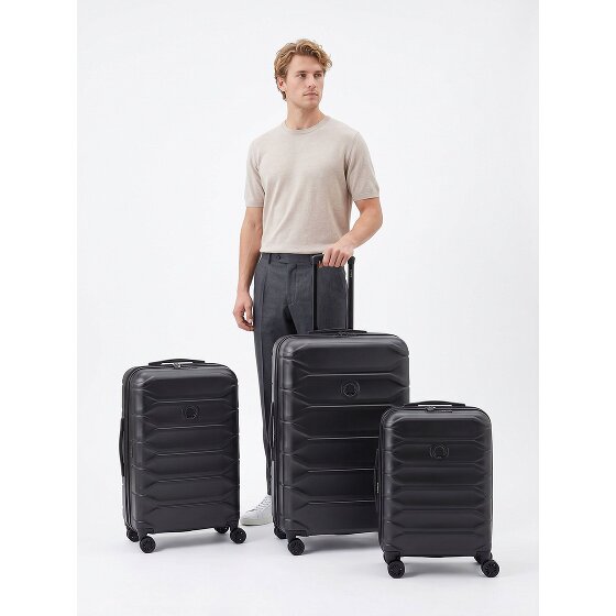 Delsey Paris Meteor 4 wheels Suitcase set 3-piece Expandable