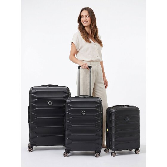 Delsey Paris Meteor 4 wheels Suitcase set 3-piece Expandable