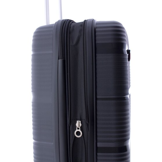 Gladiator 0800 4 wheels Trolley 55 cm with expansion pleat