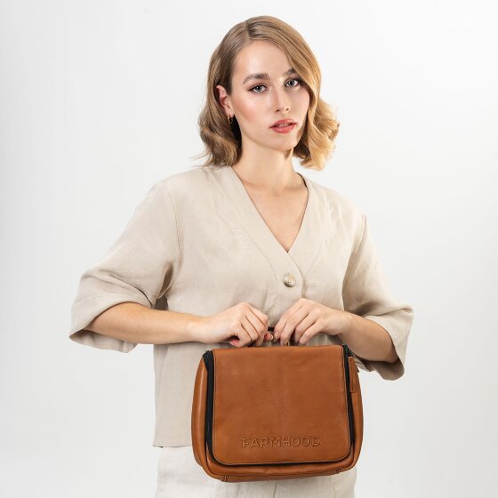 Farmhood Memphis Toilet bag Leather 27 cm