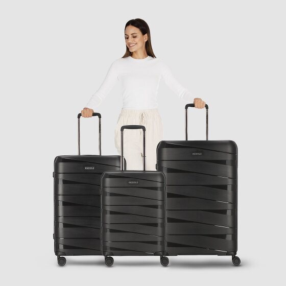 Redolz Essentials 10 3-SET 4 wheels Suitcase set 3-piece
