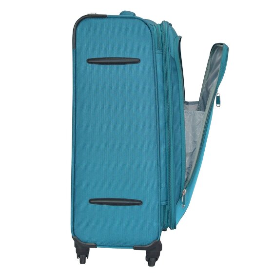 d&n Travel Line 6400 2-4 Roll Suitcase Set 3pcs.