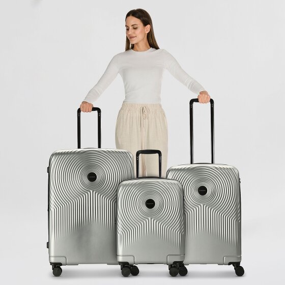 Gabol Radar 4 wheels Suitcase set 3-piece with expansion pleat