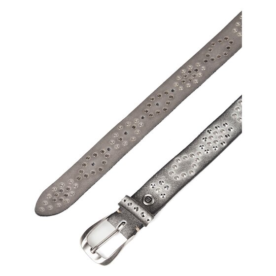 b.belt Studded belt Genuine Leather
