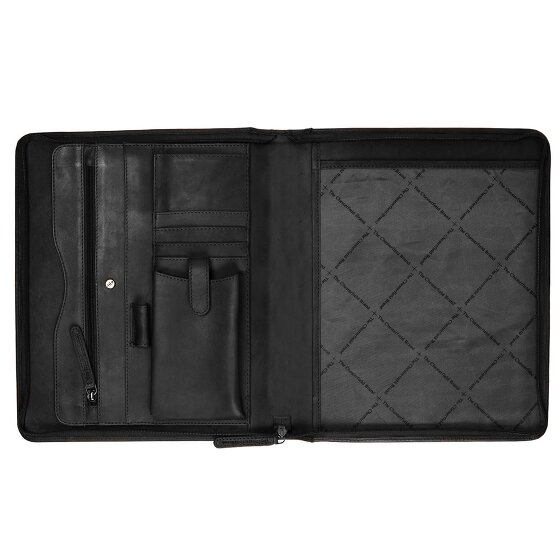 The Chesterfield Brand Wax Pull Up Writing case Leather 22 cm
