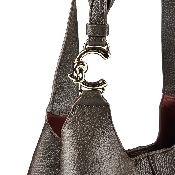 Coccinelle C-Easy Shoulder Bag Genuine Leather 34 cm