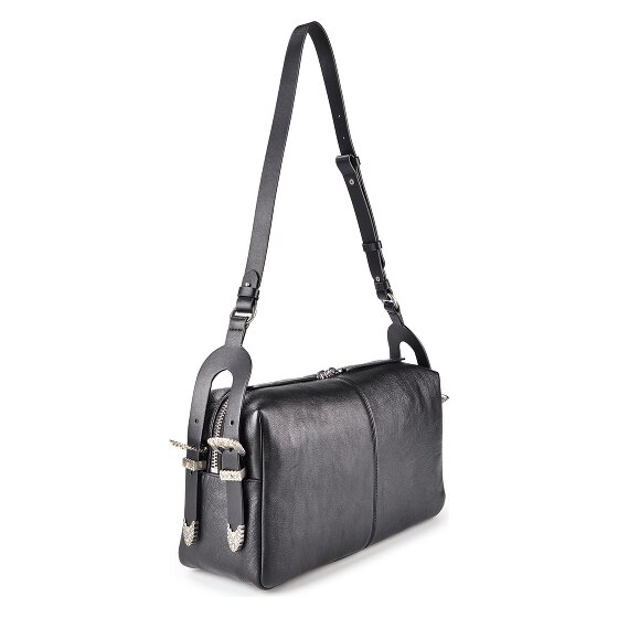 PINKO 24 Classic Shoulder Bag Genuine Leather 34 cm