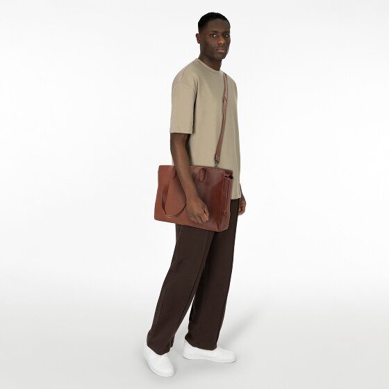 Plevier Power Shopper Bag Leather 41 cm Laptop compartment