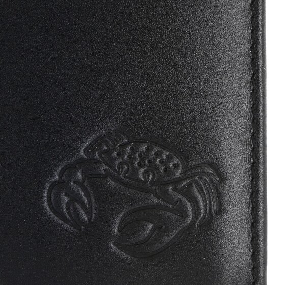 oxmox Leather Wallet RFID protection Genuine Leather 13 cm