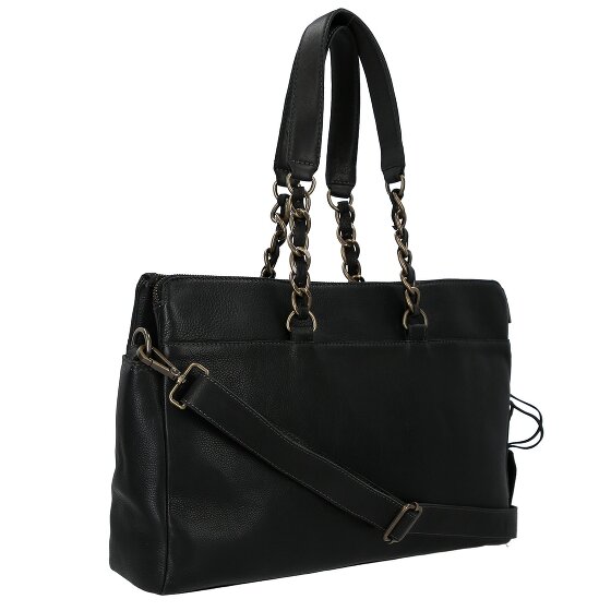 Cowboysbag Chained Barton Shoulder Bag Genuine Leather 40 cm